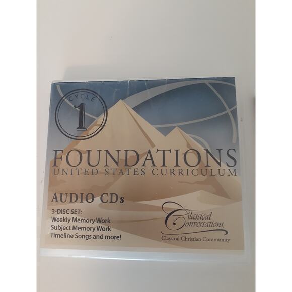 Classical Conversations Lot of 2 Curriculum Audio CD Sets - Cycle 1 Cycle 2 GUC - Picture 2 of 6